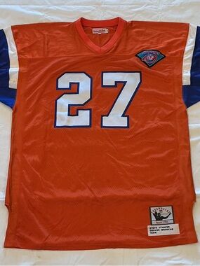 Denver Broncos Steve Atwater #27 NFL Throwback Jersey.